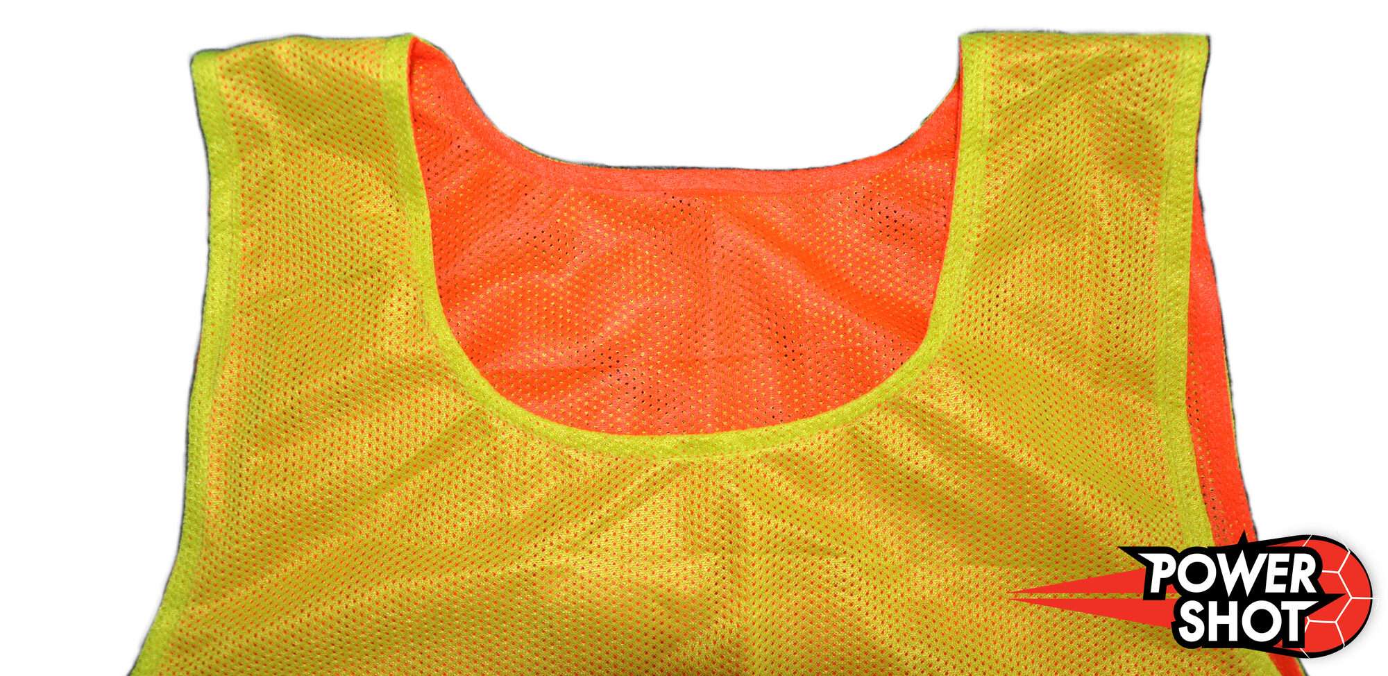 Image du produit : Gilet da allenamento reversibile - Giallo/Arancione - Set di 5 - M/L