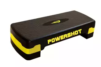 POWERSHOT® Aerobic Exercise Stepper - 2 Adjustable levels ( Home Gym Training )