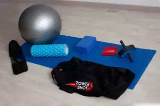 Kit yoga: tappetino yoga, palla yoga... TUTTO INCLUSO