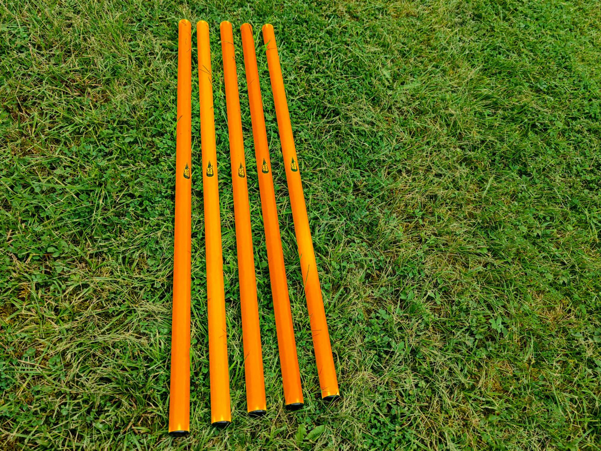 Image du produit : Set di 5 marcatori da slalom - 80 cm - Arancione