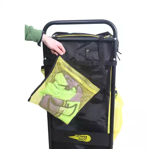 Image du produit : Carrello di allenamento Powershot - Robusto carrello di trasporto per palloni e attrezzature di allenamento