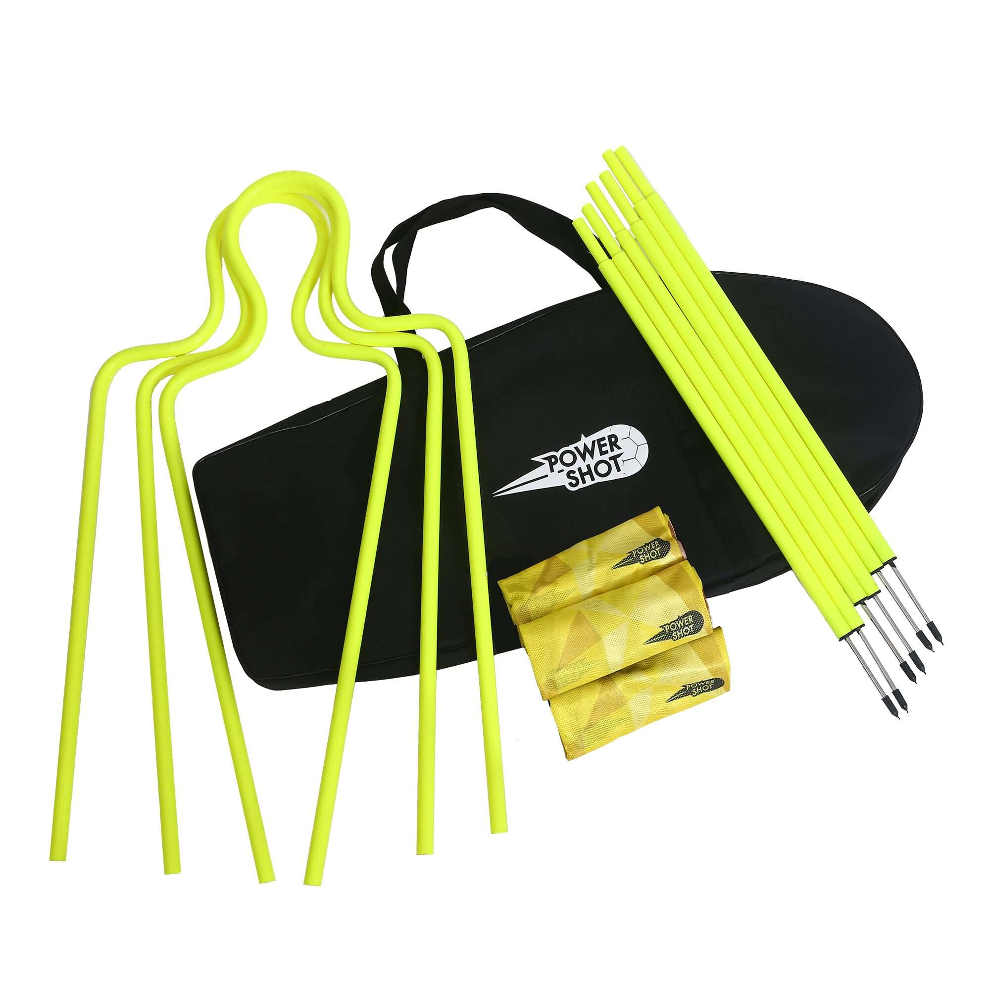 Image du produit : Set di 3 manichini flessibili in poliestere stampato - Giallo