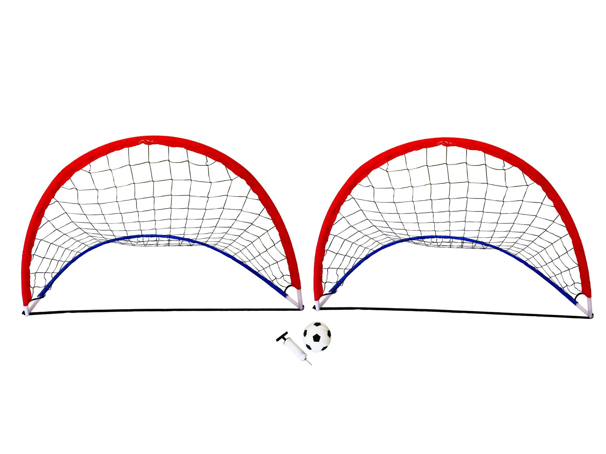 Image du produit : Kit per hockey/pallavolo - 12 bastoni, set di 5 palline e porte