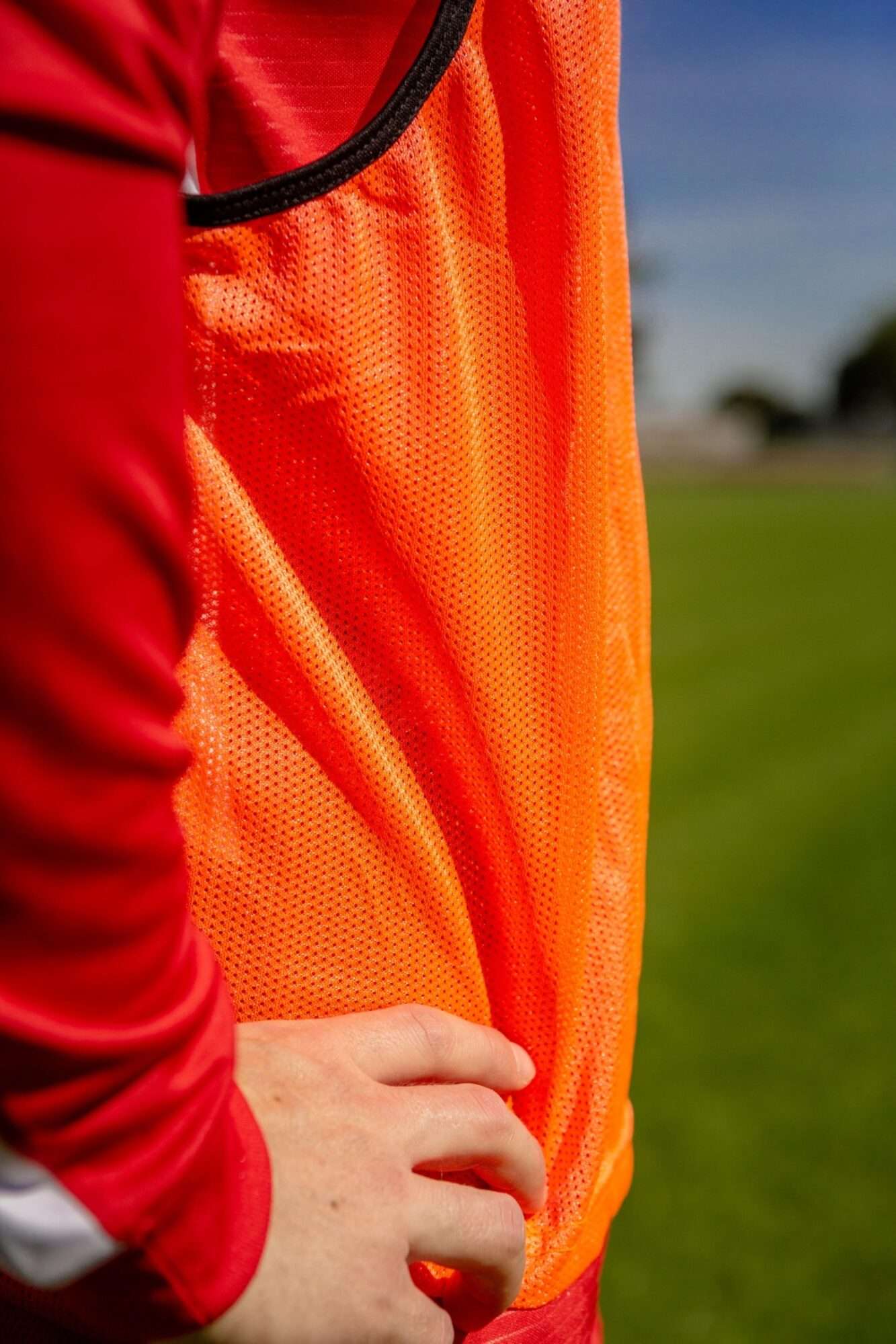 Image du produit : Gilet da allenamento singolo - Arancione - Set di 5 - M/L