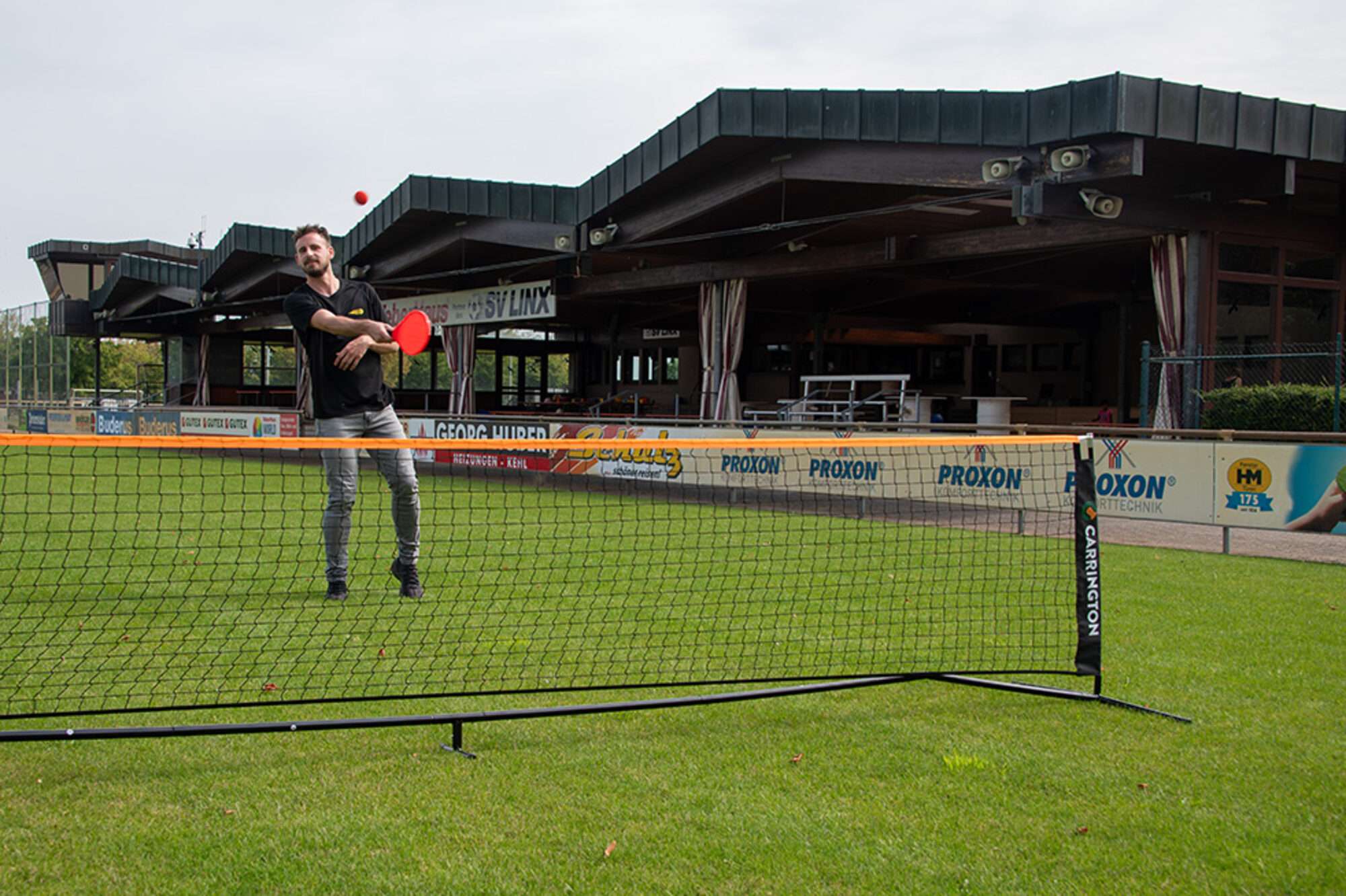 Image du produit : Impianto autoportante per mini tennis e calcio tennis 4 x 0,90 m