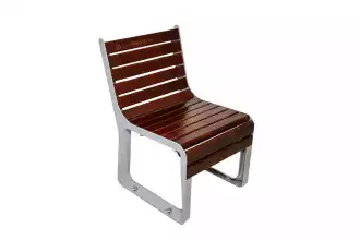 Sedia da tennis premium con schienale