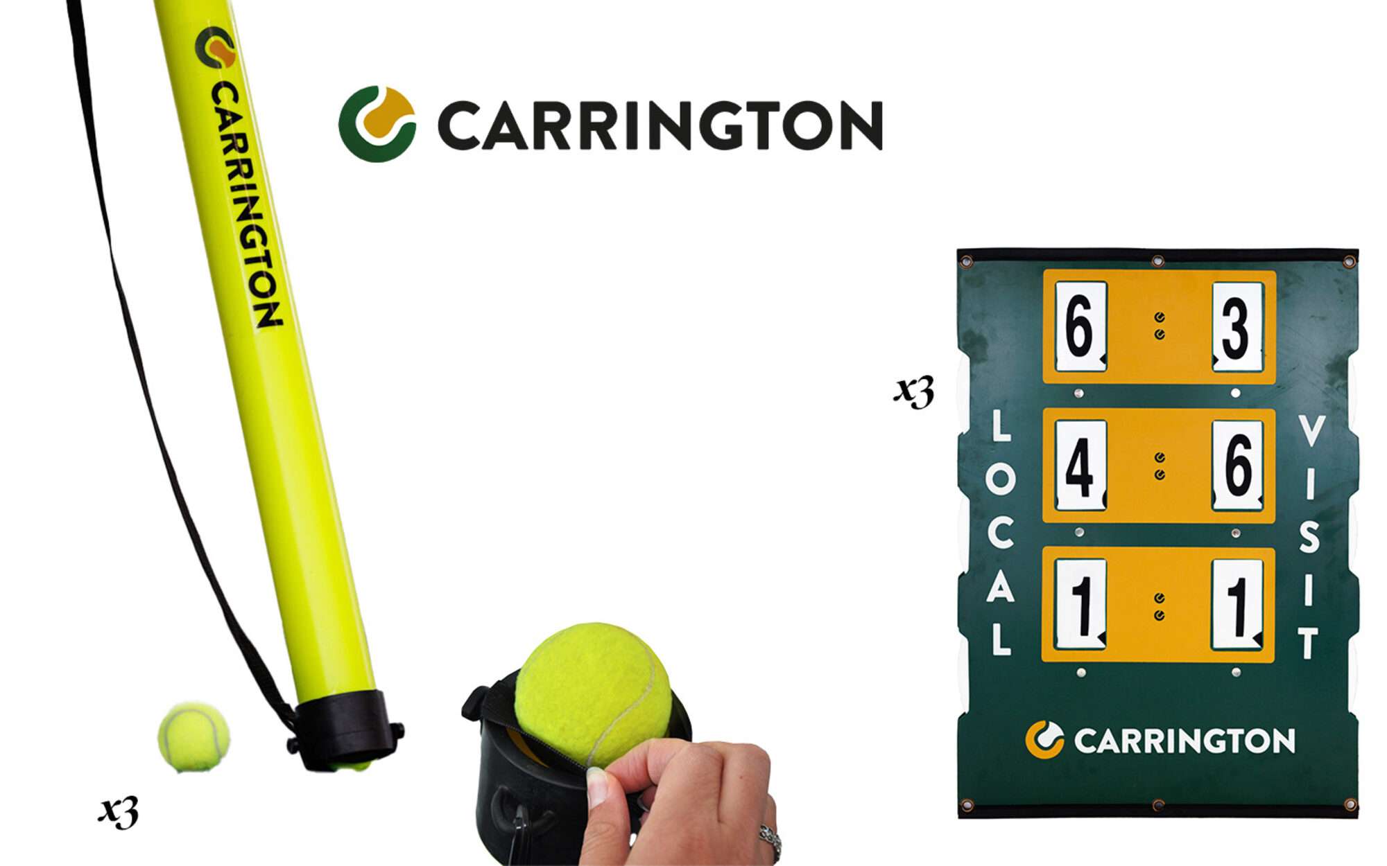 Image du produit : Kit di accessori per il tennis - Carrington