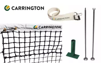 Kit di reti per campi da tennis in terra battuta - Carrington