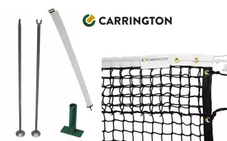 Kit rete da tennis speciale per campi duri - Carrington