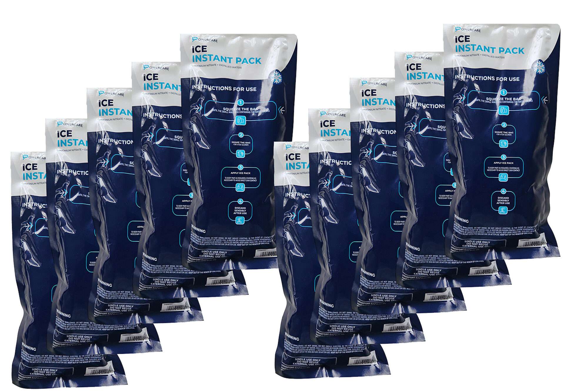 Image du produit : Confezione da 10 buste fredde istantanee 27x13 cm